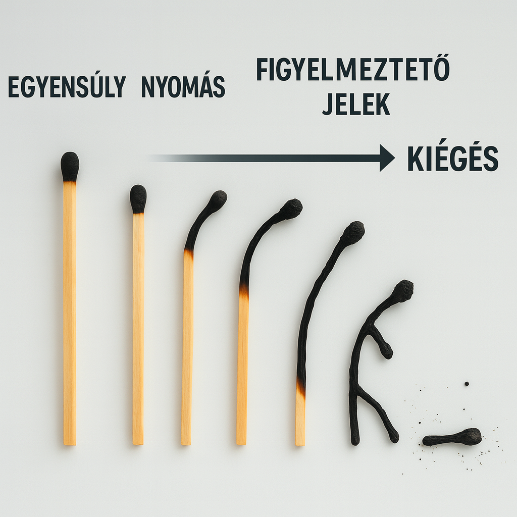 A kiégés folyamata
